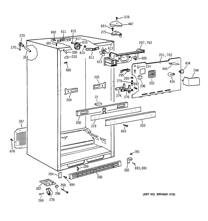 Diagram for TBT25PABNRWW