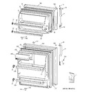 Diagram for 1 - Doors