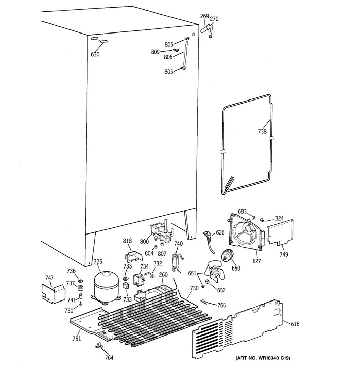 Diagram for TFX22ZRBBWW