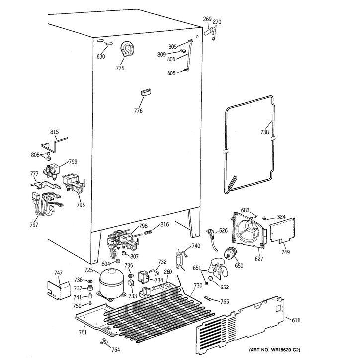 Diagram for TFX22ZPBBAA