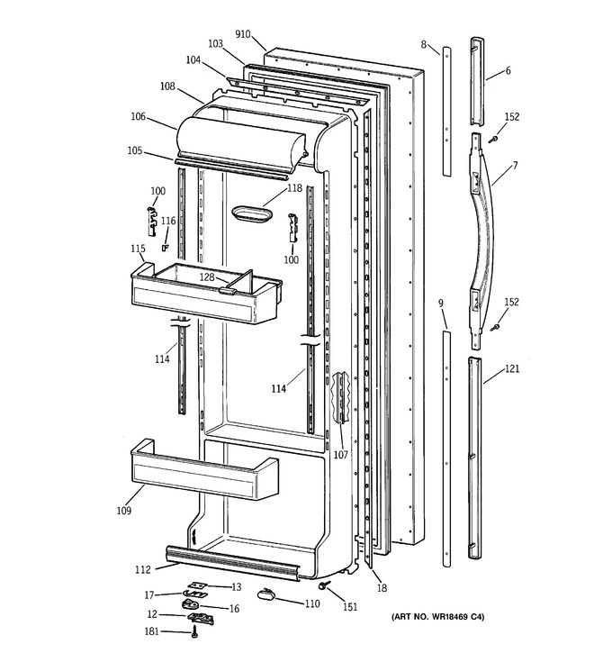 Diagram for TFX22PRBBBB