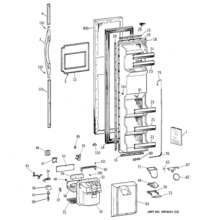 Diagram for TFX25ZRBBAA