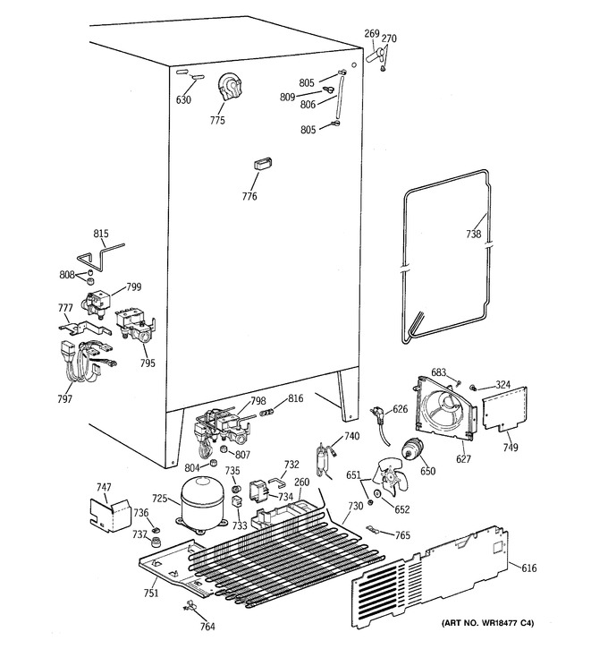 Diagram for TFX25ZPBBWW