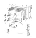 Diagram for 1 - Freezer Door