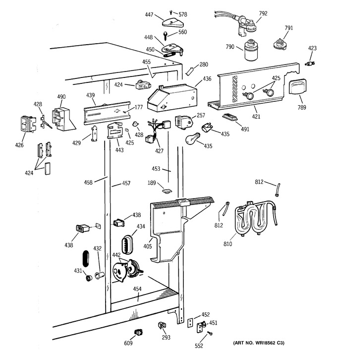 Diagram for TFX25VPBBAA