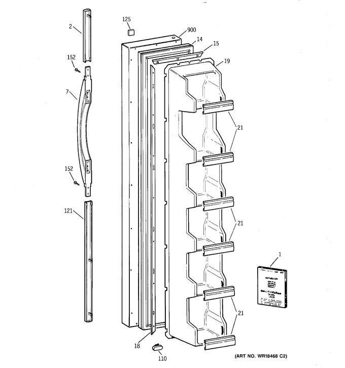 Diagram for TFX25ZABBWW