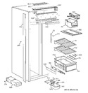 Diagram for 4 - Freezer Section