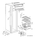 Diagram for 4 - Freezer Section