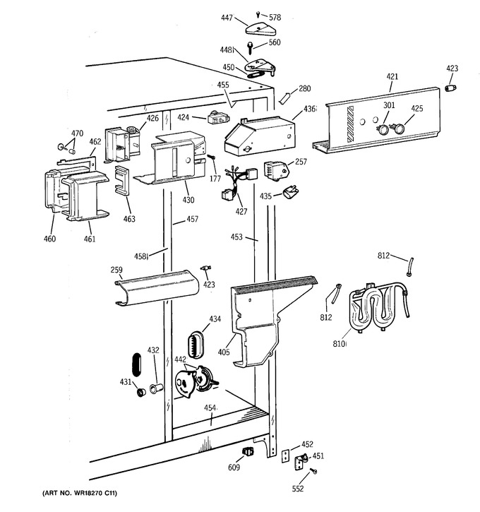 Diagram for TFG22PRBBWW