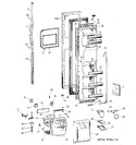 Diagram for 1 - Freezer Door