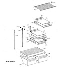 Diagram for 4 - Shelf Parts