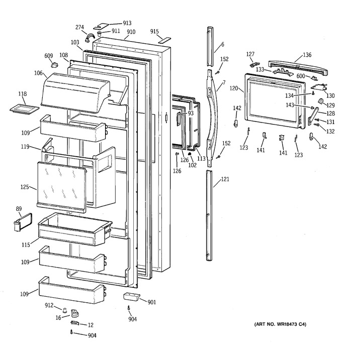 Diagram for TFG28ZFBBWH