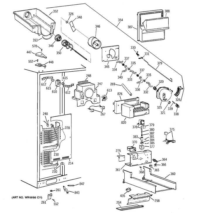 Diagram for TFG28ZFBBWH