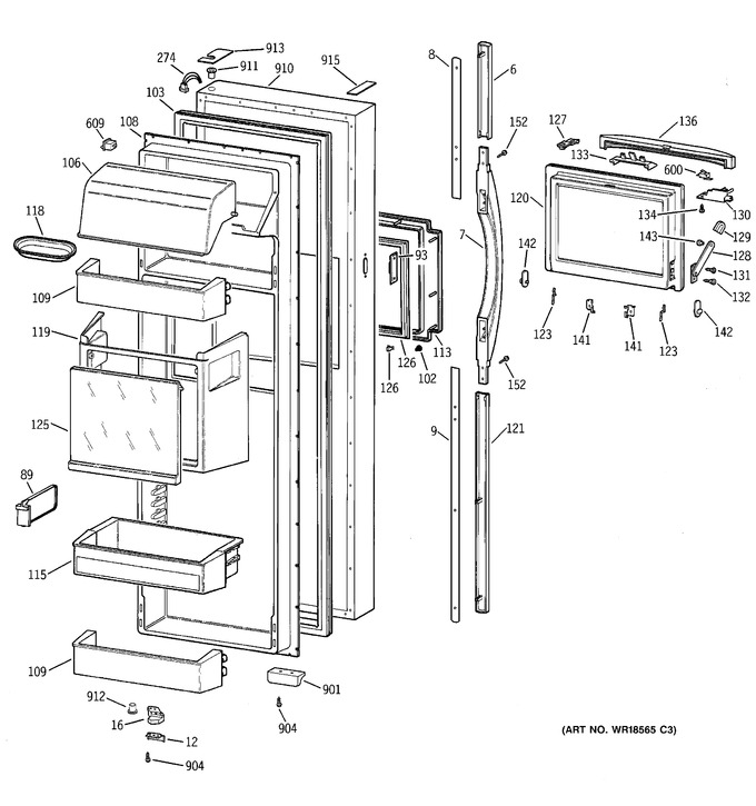 Diagram for TFG30PFBBWW