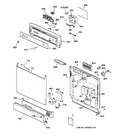 Diagram for 1 - Escutcheon & Door Assembly