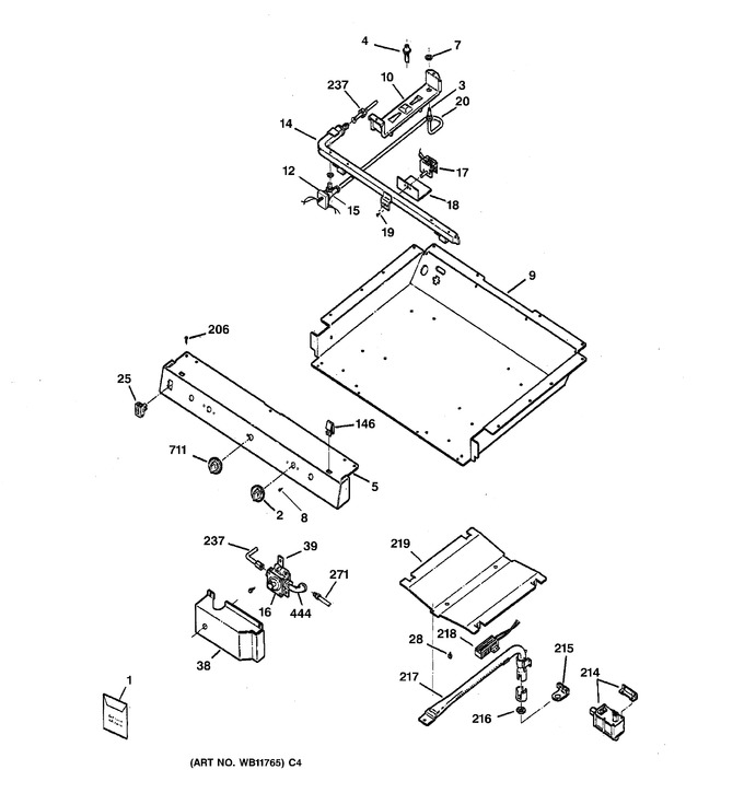 Diagram for RGB530BEA2WH