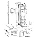 Diagram for 1 - Freezer Door