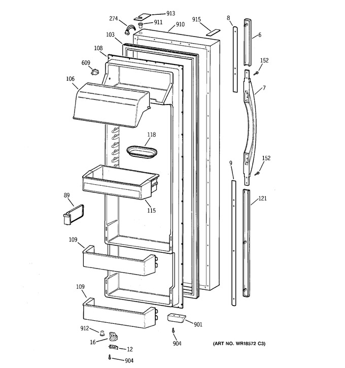 Diagram for TPG24PRBBWW