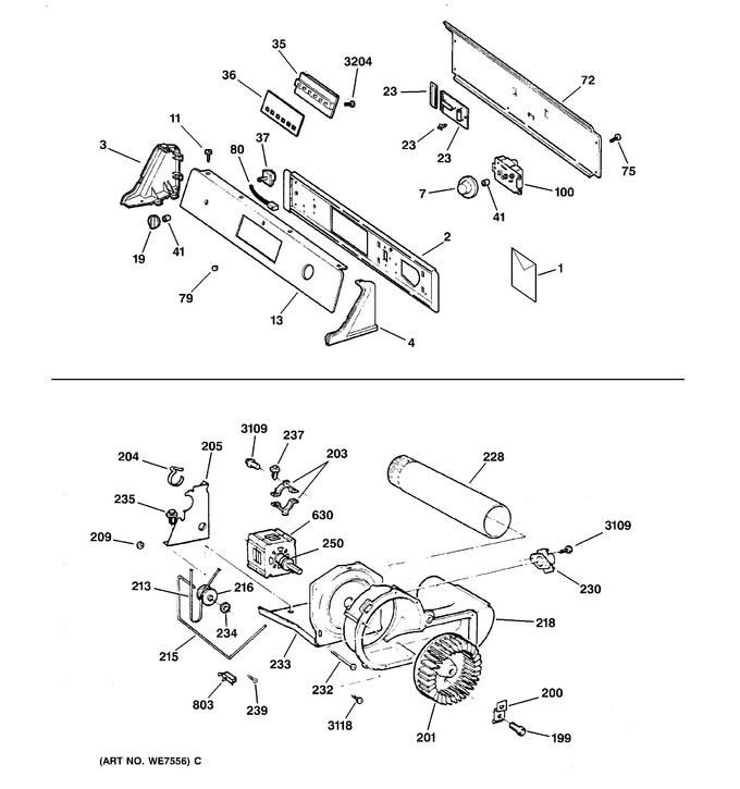 Diagram for DPSF505GW1WW