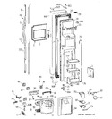 Diagram for 1 - Freezer Door