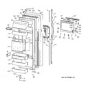 Diagram for 2 - Fresh Food Door