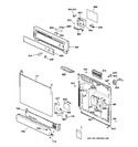 Diagram for 1 - Escutcheon & Door Assembly