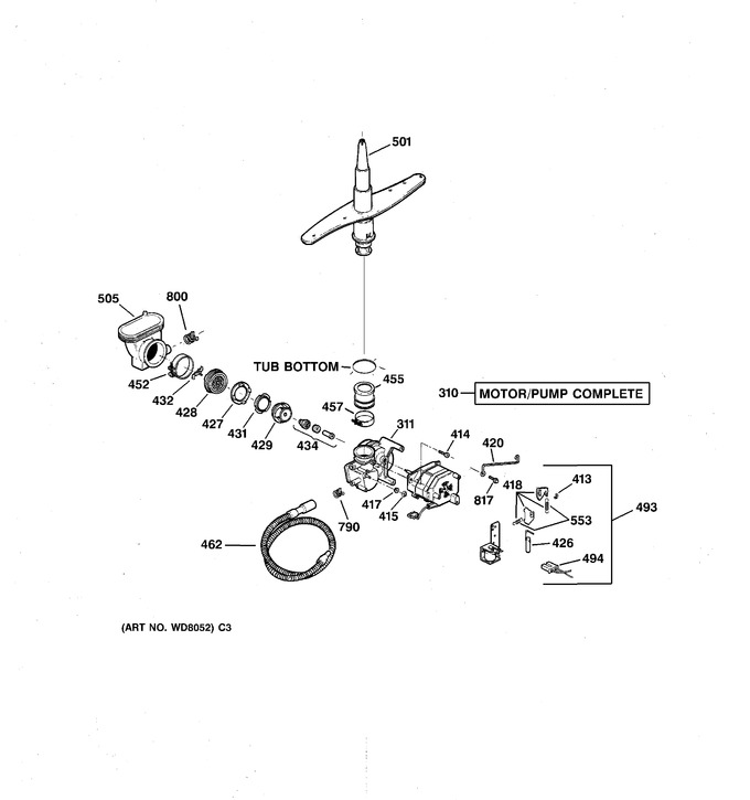 Diagram for GSD4310Z04AA