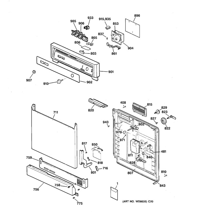 Diagram for GSM2100Z04AD