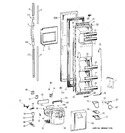 Diagram for 1 - Freezer Door