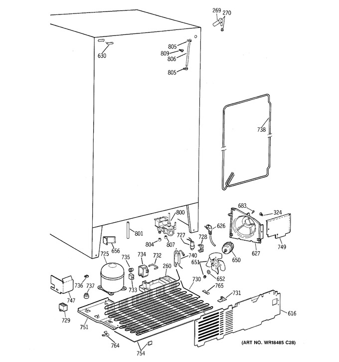 Diagram for TFK25PRBBAA