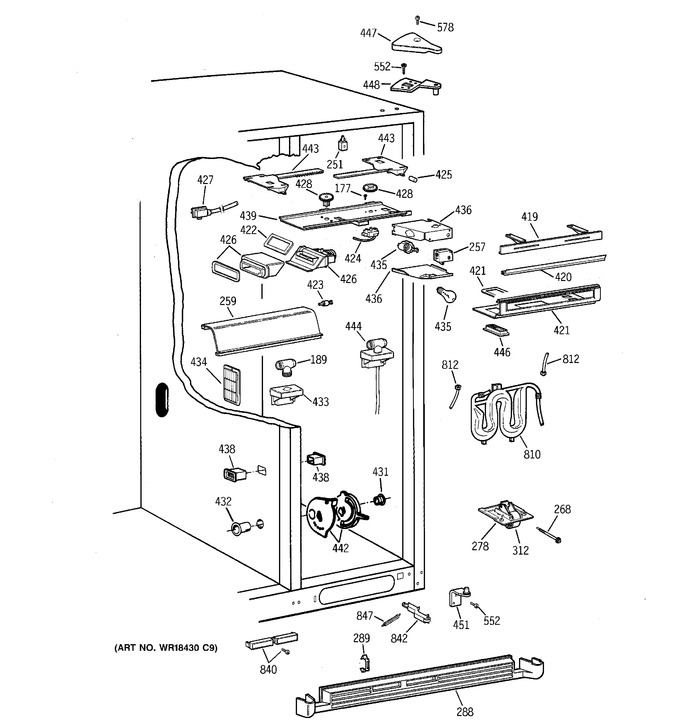 Diagram for TFT30PRBBWW