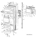 Diagram for 2 - Fresh Food Door