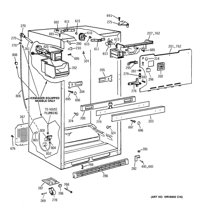 Diagram for CTX21GACARWW