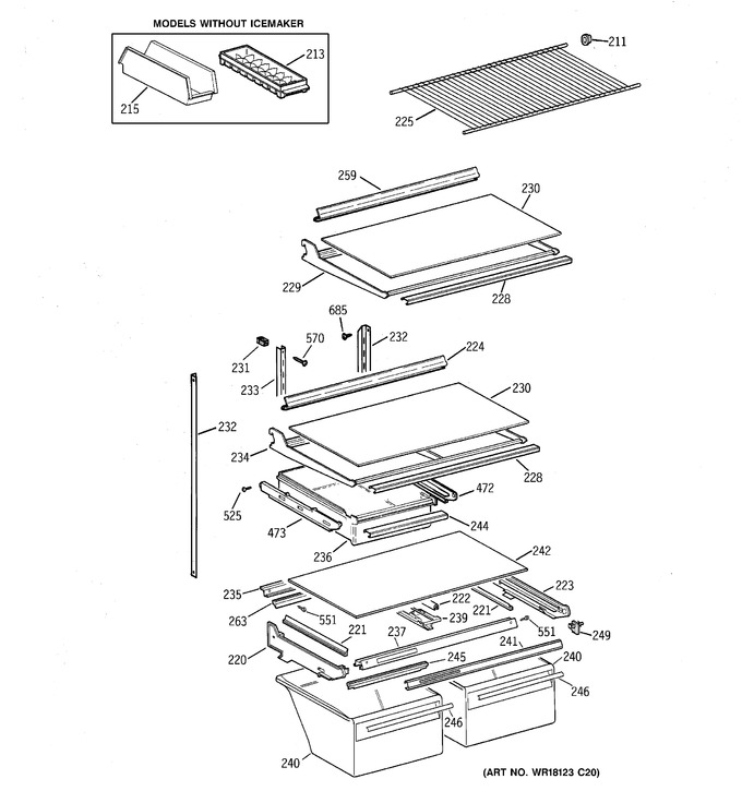 Diagram for CTX21GACARWW