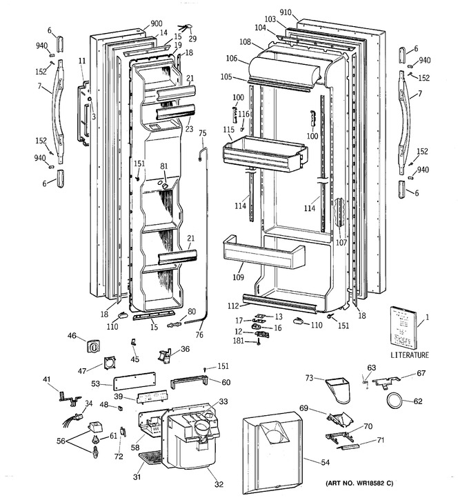 Diagram for CSX25MRCAWW