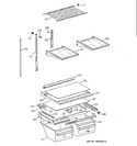 Diagram for 4 - Shelf Parts