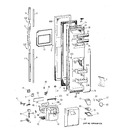 Diagram for 1 - Freezer Door