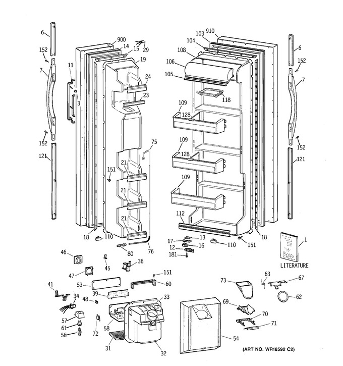 Diagram for TFT20JRBCAA