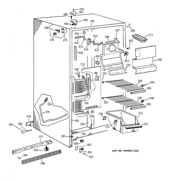 Diagram for TFT20SABCWW