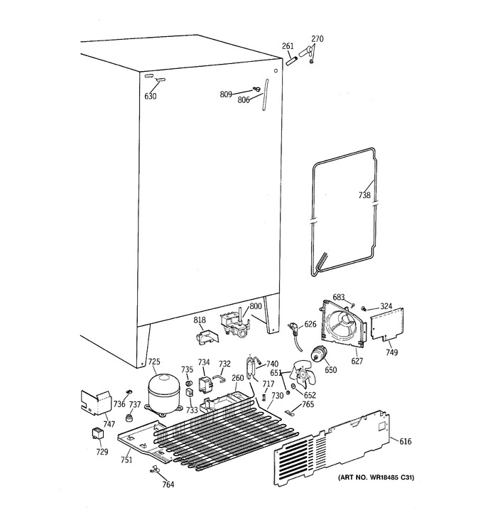 Diagram for TPX21BRBCBB