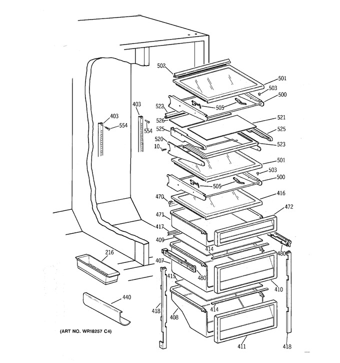 Diagram for TPX21PRBCWW