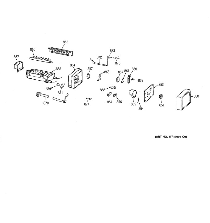 Diagram for TFX22CRBCAA