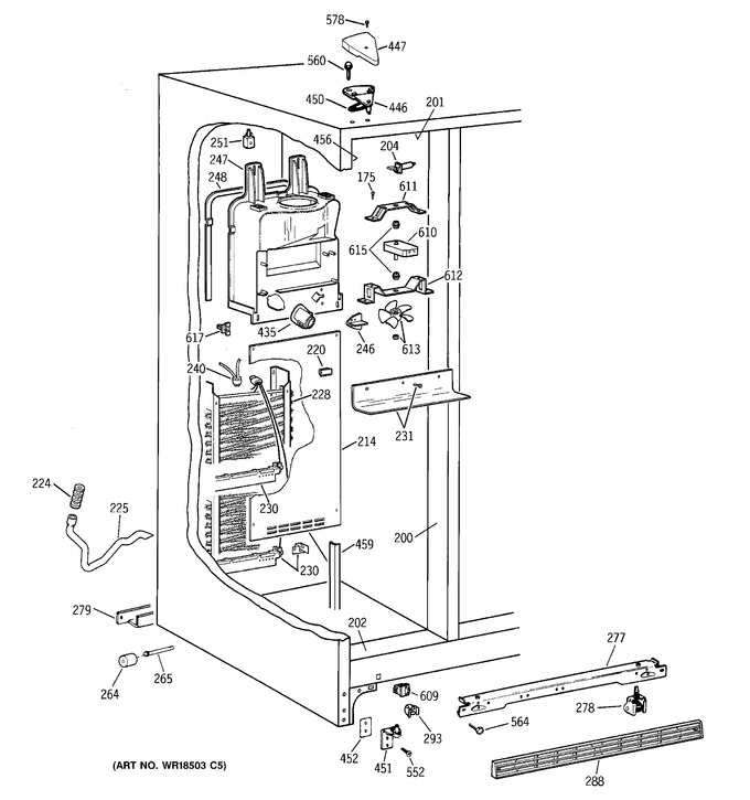 Diagram for TFX22JABCWW