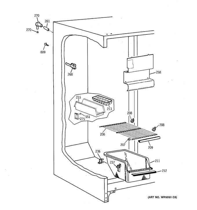 Diagram for TFX22JABCWW