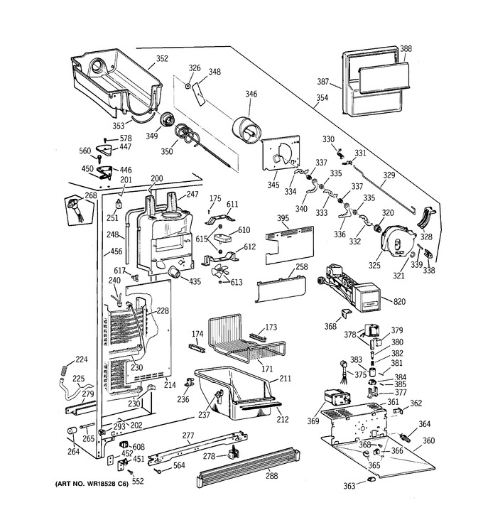 Diagram for TFX22PPBCBB