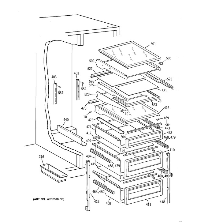 Diagram for TFX22PPBCWW