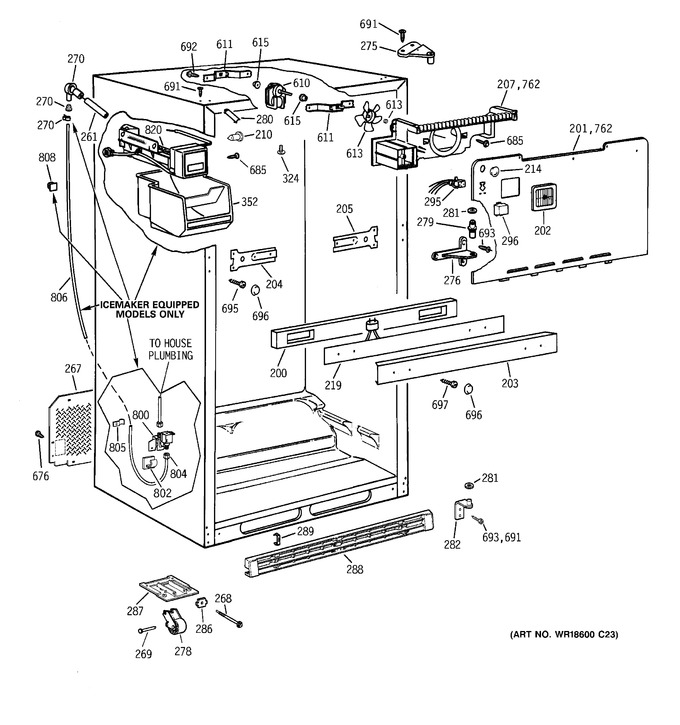 Diagram for TBX18IIBRRWW