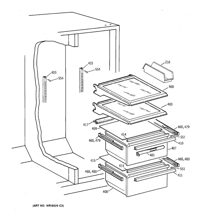 Diagram for TFX22KRCCAA