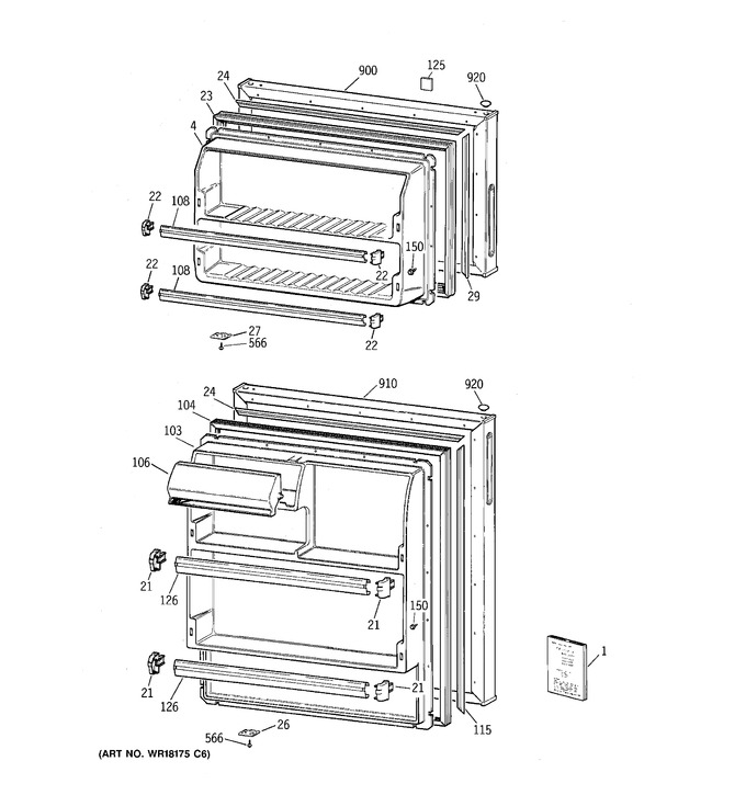 Diagram for CTT14CYBKRWW