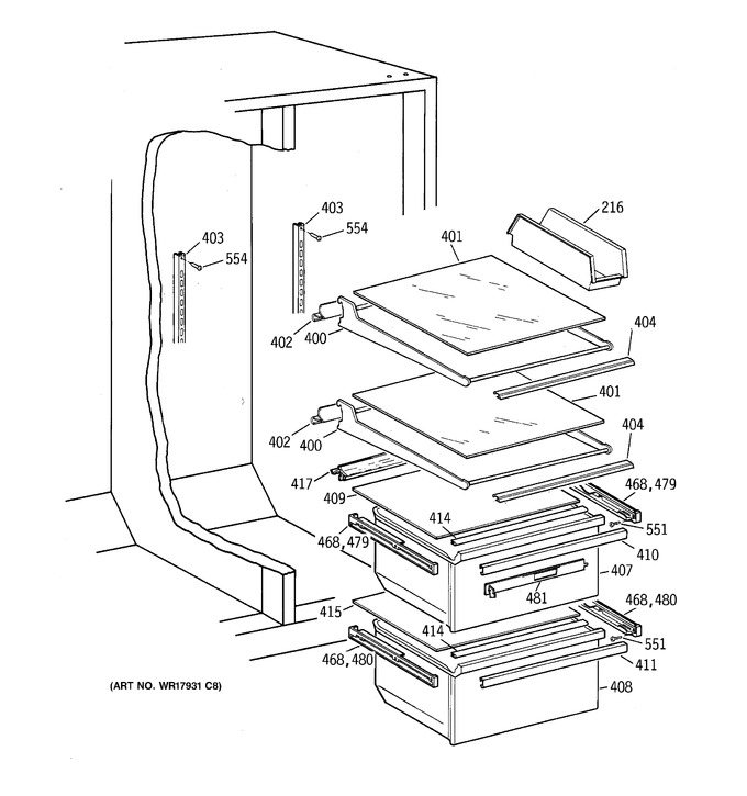 Diagram for CSX22GABCWW